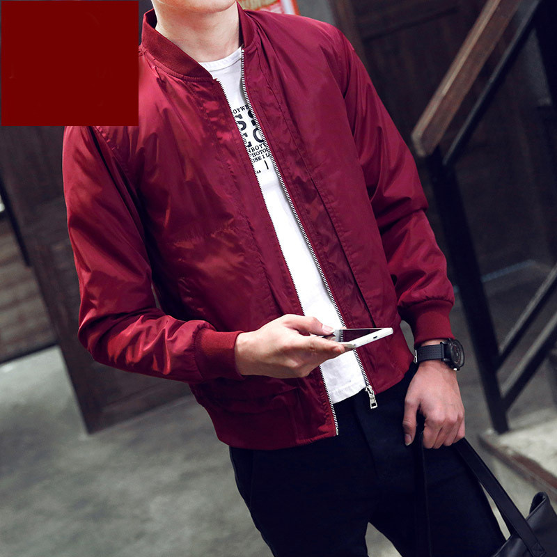 Ανδρικό μπουφάν με φερμουάρ σε διάφορα χρώματα