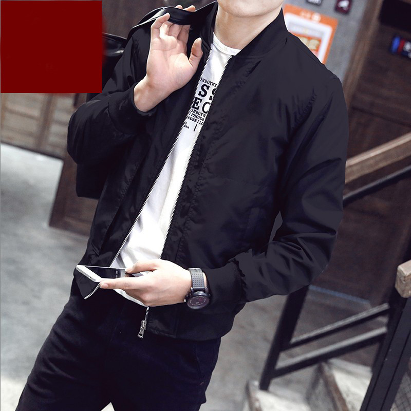 Ανδρικό μπουφάν με φερμουάρ σε διάφορα χρώματα