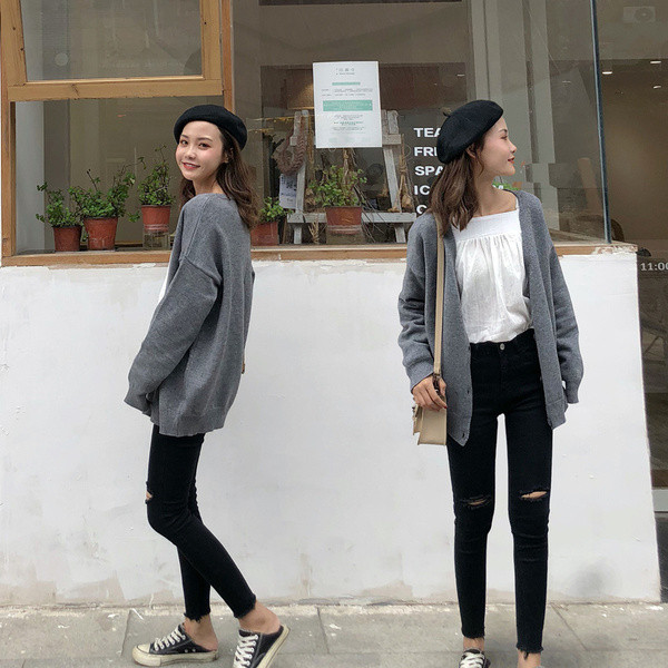 Γυναικεία ζακέτα σε διάφορα χρώματα