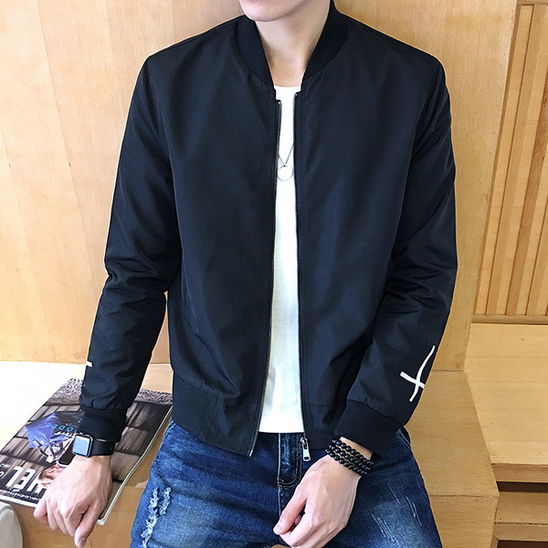 Ανδρικό φθινοπωρινό μποφάν σε πέντε χρώματα  με φερμουάρ