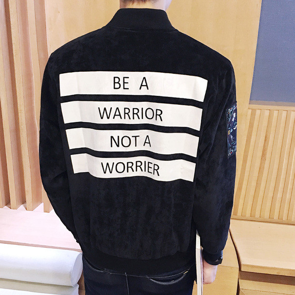 Jachetă pentru bărbați potrivită pentru utilizarea de zi cu zi în gri și negru