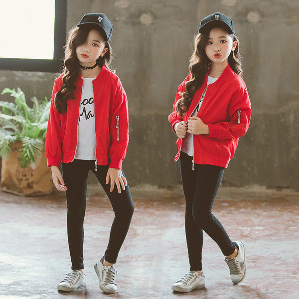 Geaca de zi cu zi pentru copii pentru fete cu aplicatie colorata in mai multe culori