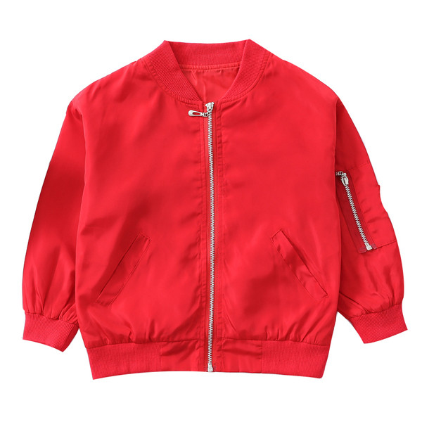 Geaca de zi cu zi pentru copii pentru fete cu aplicatie colorata in mai multe culori