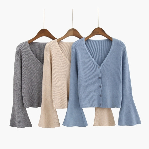 Γυναικεία ζακέτα με περικομμένο μανίκι - διάφορα χρώματα