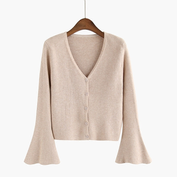 Γυναικεία ζακέτα με περικομμένο μανίκι - διάφορα χρώματα