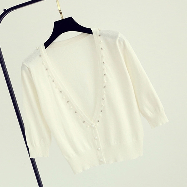 Γυναικεία ζακέτα σε δύο χρώματα 