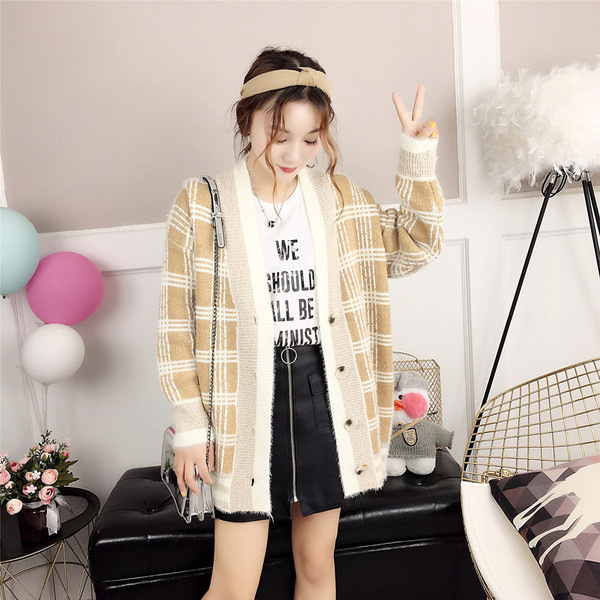 Γυναικεία μακρύ ζακέτα  σε τέσσερα χρώματα