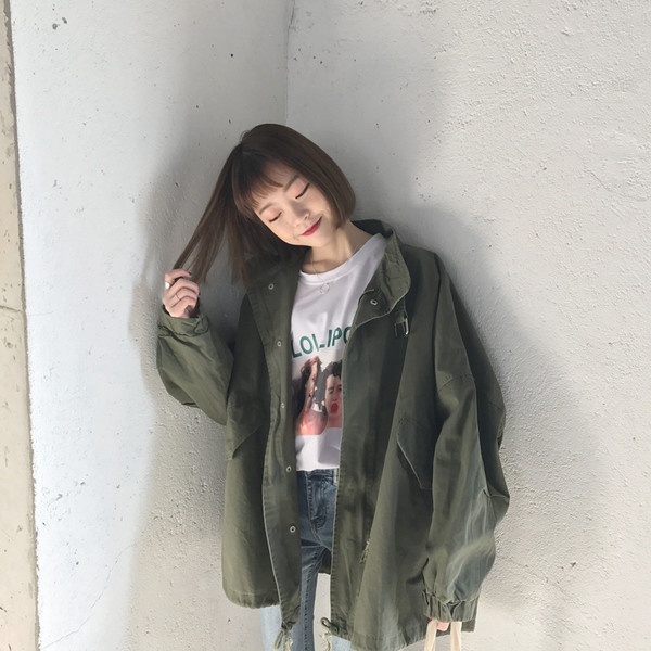 Αθλητικό γυναικείο παλτό σε τρία χρώματα