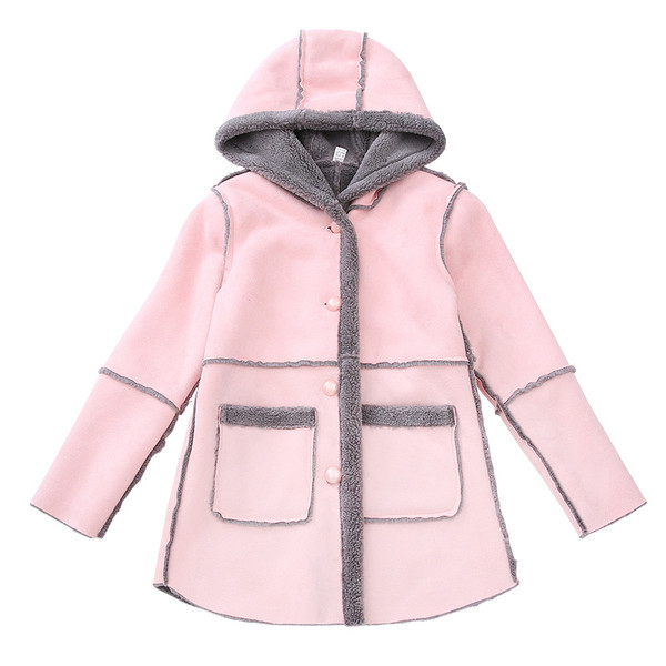 Μοντέρνο χειμερινό παλτό για παιδιά σε διάφορα χρώματα