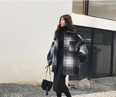 Καθημερινό γυναικείο παλτό με τρία χρώματα