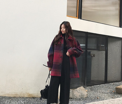 Καθημερινό γυναικείο παλτό με τρία χρώματα