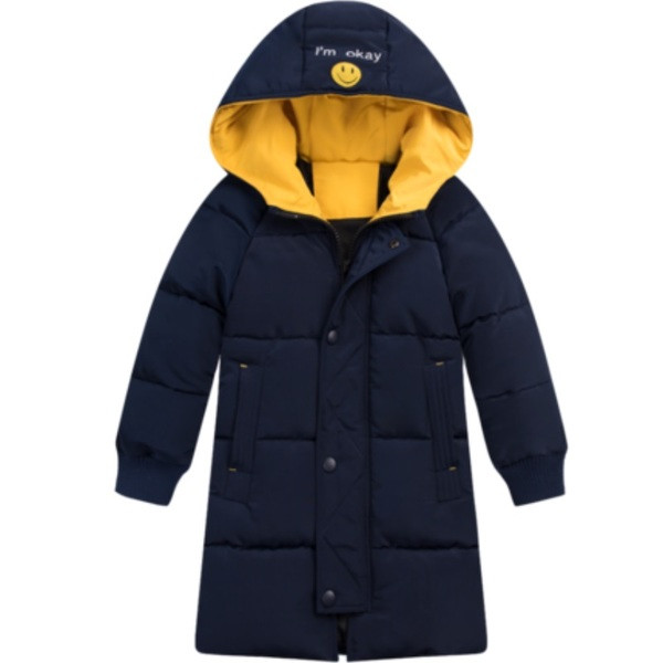 Napi gyerekkabát fiúknak három színben, hímzéssel