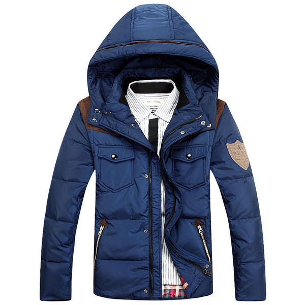 Ежедневно мъжко яке с качулка в четири цвята