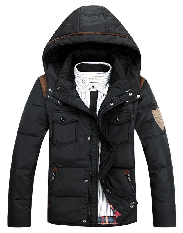 Ежедневно мъжко яке с качулка в четири цвята