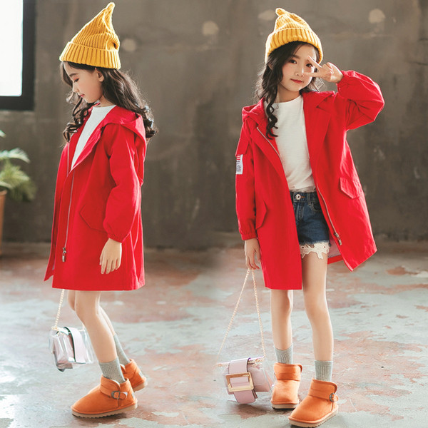 Παιδικό αθλητικό μπουφάν με κουκούλα σε δύο χρώματα