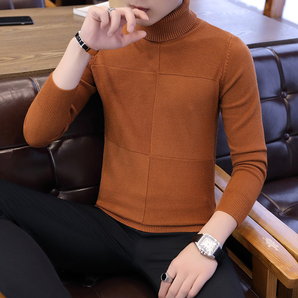 Κομψό ανδρικό πουλόβερ  σε διάφορα χρώματα - δύο μοντέλα