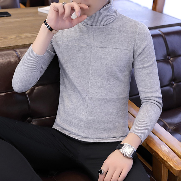 Κομψό ανδρικό πουλόβερ  σε διάφορα χρώματα - δύο μοντέλα