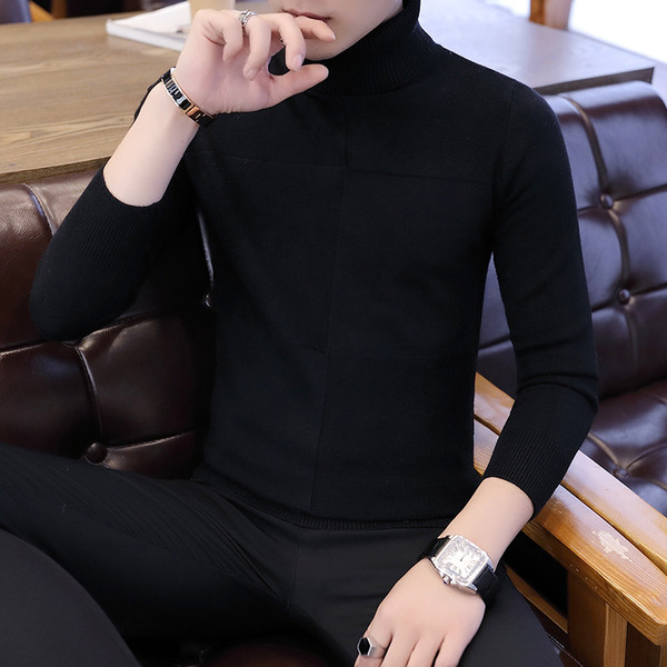 Κομψό ανδρικό πουλόβερ  σε διάφορα χρώματα - δύο μοντέλα