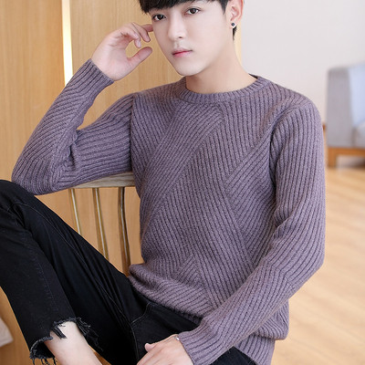 καθημερινό ανδρικό πουλόβερ  σε διάφορα χρώματα - δύο μοντέλα