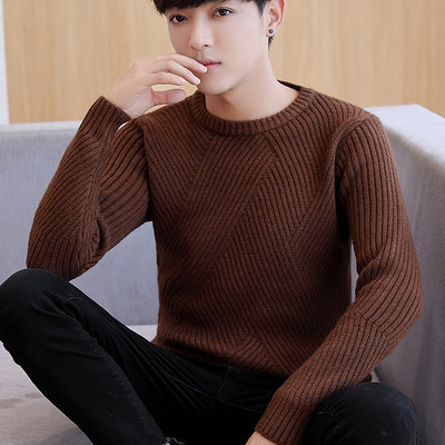 καθημερινό ανδρικό πουλόβερ  σε διάφορα χρώματα - δύο μοντέλα