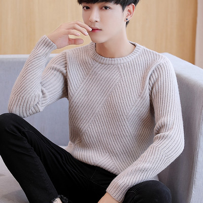 καθημερινό ανδρικό πουλόβερ  σε διάφορα χρώματα - δύο μοντέλα