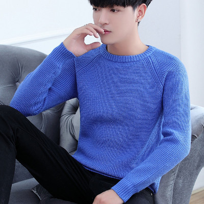 καθημερινό ανδρικό πουλόβερ  σε διάφορα χρώματα - δύο μοντέλα