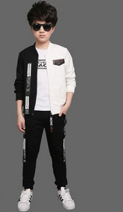 Μοντέρνο παιδικό σετ για αγόρια από τρία μέρη σε τρία χρώματα