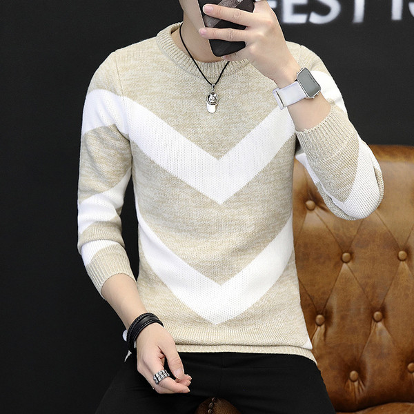 Αντρικά μοντέρνα πουλόβερ σε τέσσερα χρώματα