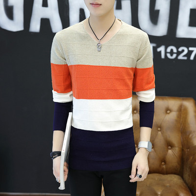 Κομψό ανδρικό πουλόβερ σε τρία χρώματα