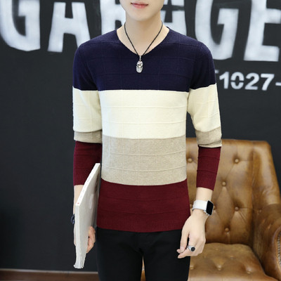 Κομψό ανδρικό πουλόβερ σε τρία χρώματα