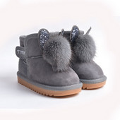 Cizme moderne pentru copii pentru fete cu element 3D in mai multe culori