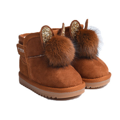 Cizme moderne pentru copii pentru fete cu element 3D in mai multe culori