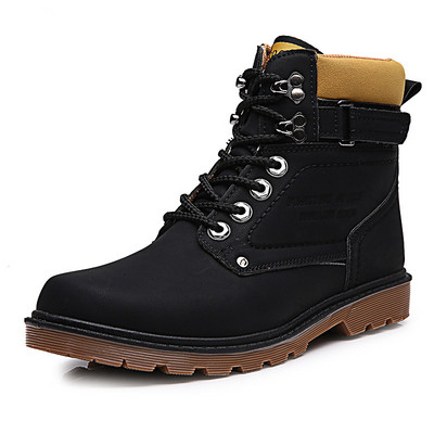 Ανδρικές τριών χρωμάτων αθλητικές μπότες με βελούδινα