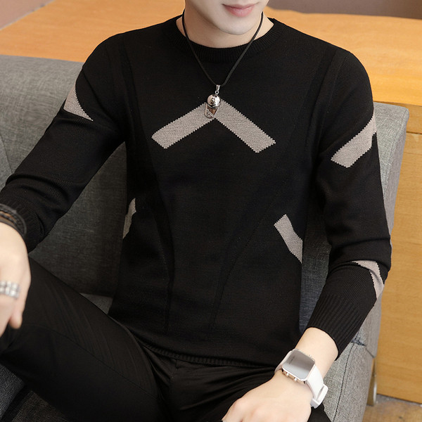 Κομψό ανδρικό πουλόβερ  σε τρία χρώματα