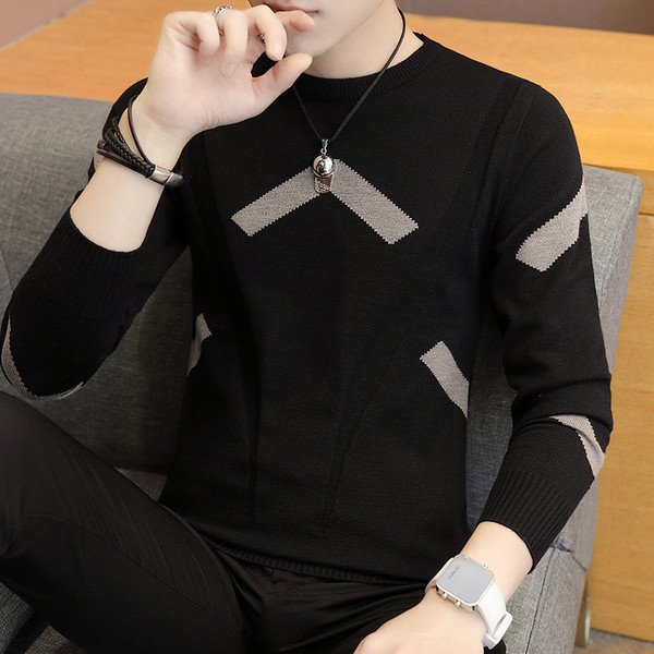 Κομψό ανδρικό πουλόβερ  σε τρία χρώματα