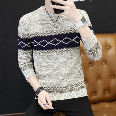 Мъжки пуловер подходящ за ежедневието в няколко цвята - три модела