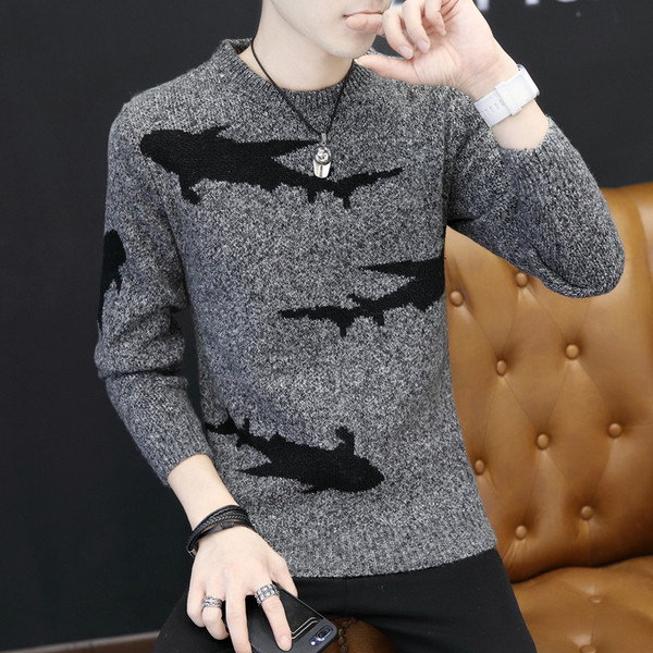 Мъжки пуловер подходящ за ежедневието в няколко цвята - три модела