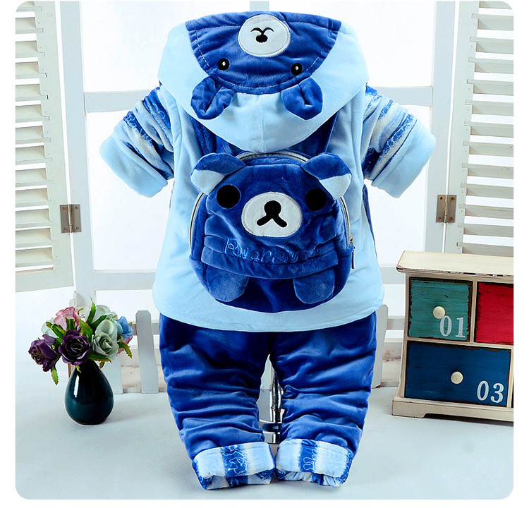 Set copii pentru fete si baieti cu element 3D