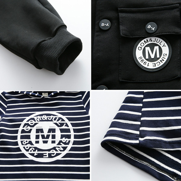 Set copii din trei piese pentru baieti cu emblema