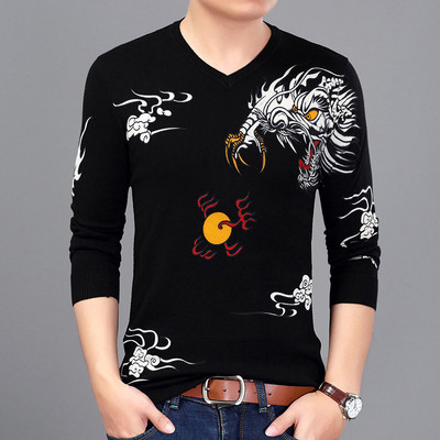 Μοντέρνα ανδρική μπλούζα  σε διαφορετικά σχέδια και χρώματα