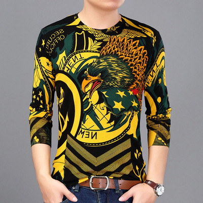 Μοντέρνα ανδρική μπλούζα  σε διαφορετικά σχέδια και χρώματα