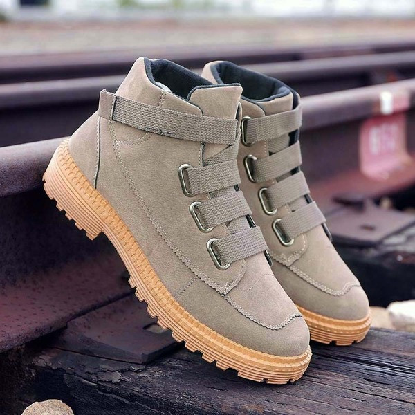 Мъжки ежедневни велурени боти с ластични връзки