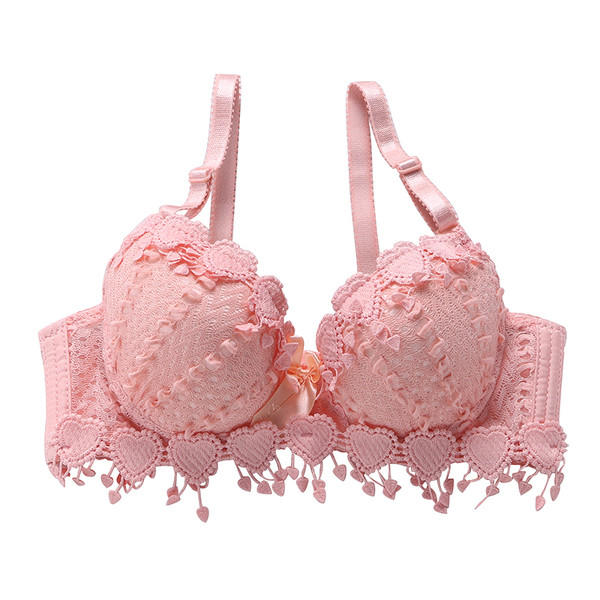 Κομψό εσώρουχο με καρδιές σε έξι χρώματα