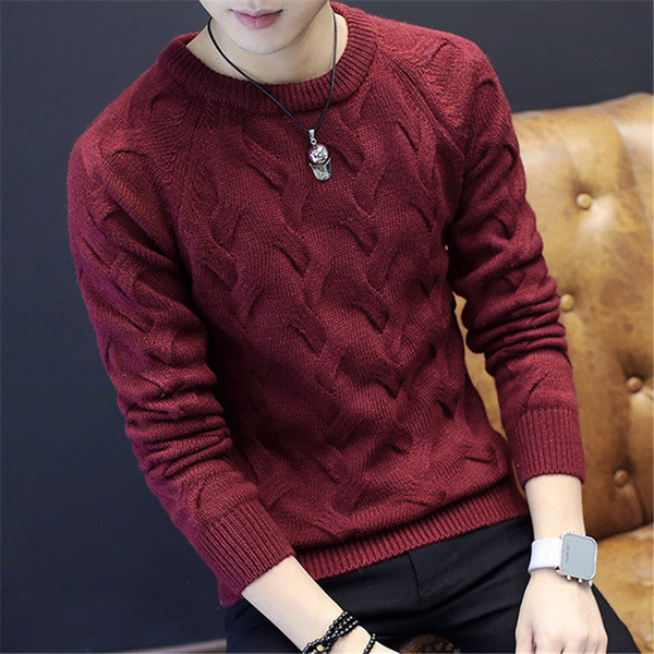 Καθημερινό ανδρικό  πουλόβερ  σε δύο σχέδια και διάφορα χρώματα