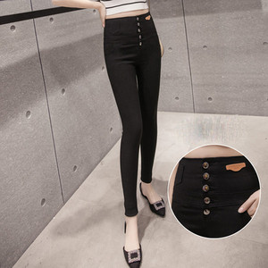 Γυναικεία τζιν καθημερινά σε σκούρα και ανοιχτά χρώματα με υψηλή μέση