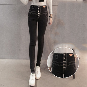 Γυναικεία τζιν καθημερινά σε σκούρα και ανοιχτά χρώματα με υψηλή μέση