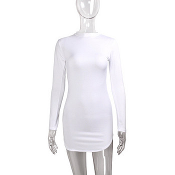 Rochie de dama de toamna cu maneci lungi in mai multe culori