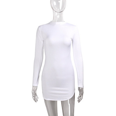 Rochie de dama de toamna cu maneci lungi in mai multe culori