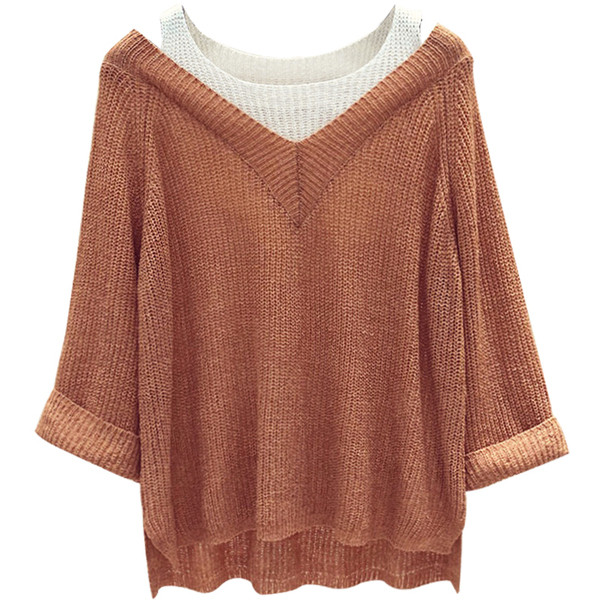 NOU pulover de dama model larg in trei culori