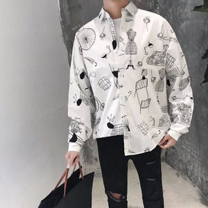 Μοντέρνο ανδρικό πουκάμισο σε διάφορα μοντέλα - διαφορετικά χρώματα